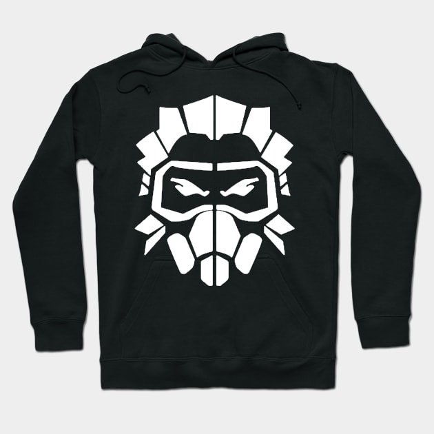 Minimalistic B&W - Apex Caustic Hoodie by thearkhive